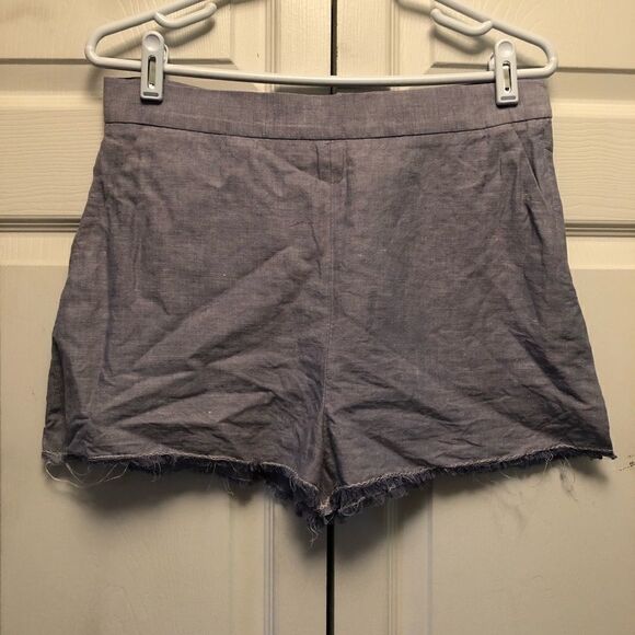 & Other Stories Frayed Hem Shorts - Picture 1 of 4